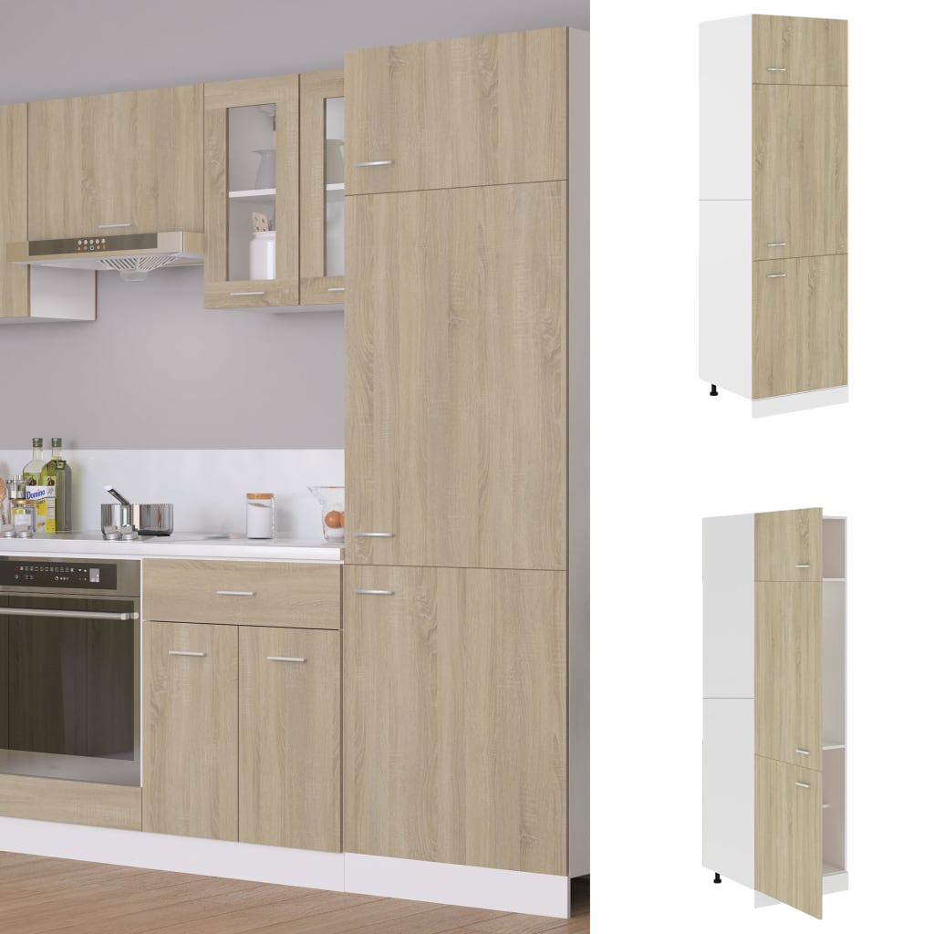 Drawer Bottom Cabinet 60X46X81.5 Cm Engineered Wood