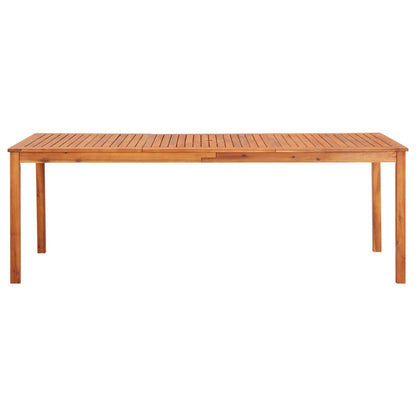 9 Piece Garden Dining Set With Cushions Solid Acacia Wood