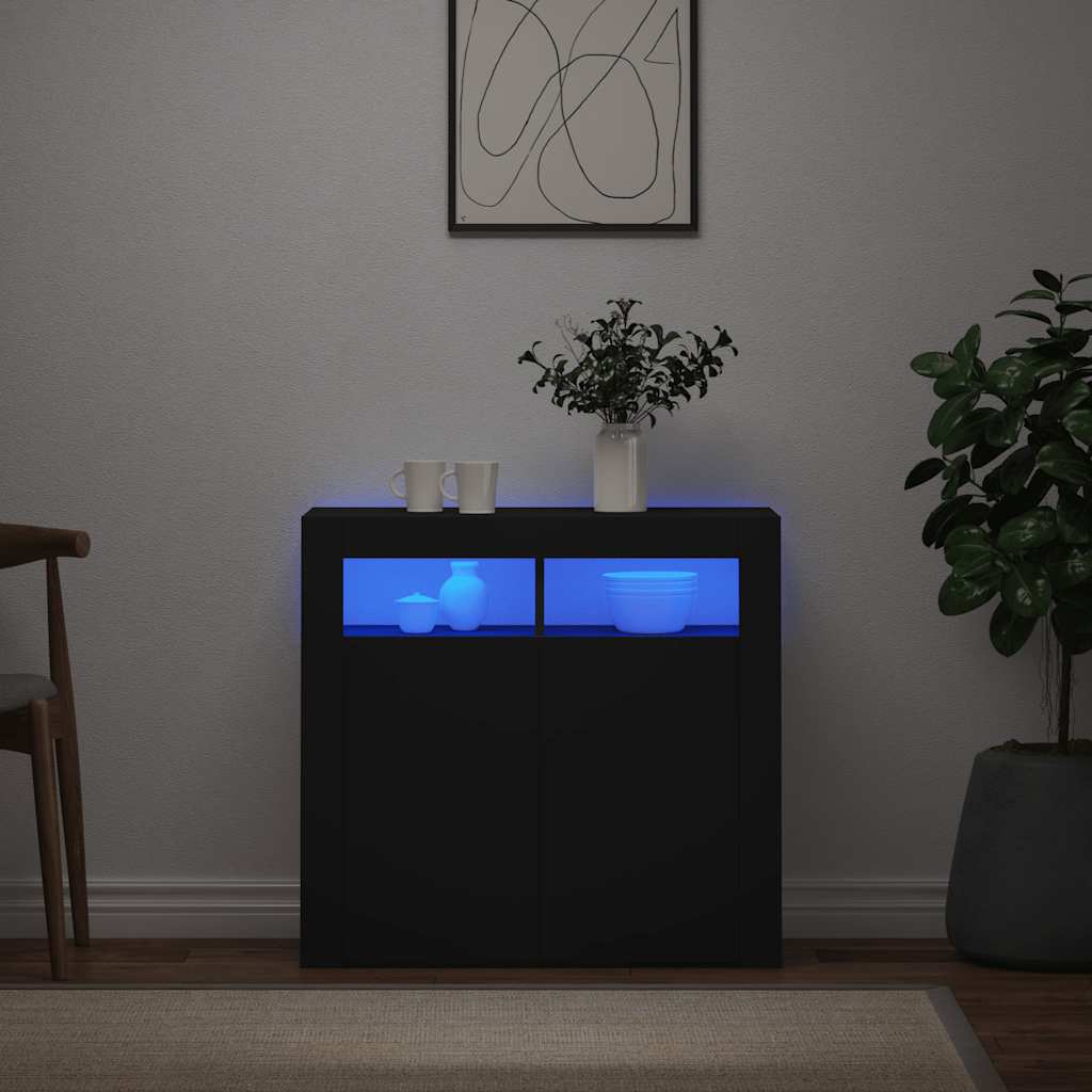 Sideboard With Led Lights