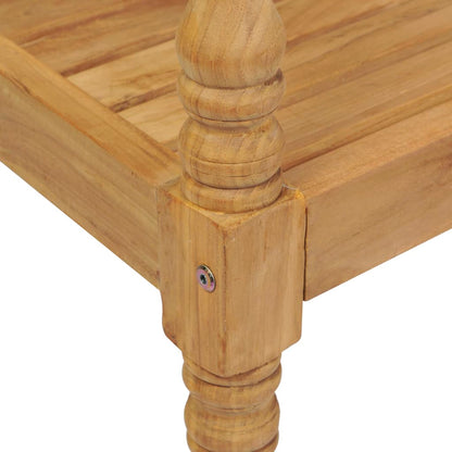 Batavia Bench With Cushion Solid Teak Wood
