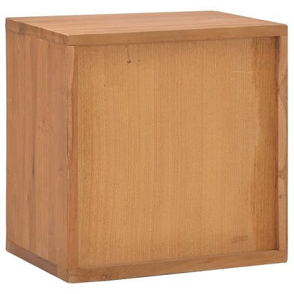 Bedside Cabinet 40X30X40 Cm Solid Teak Wood