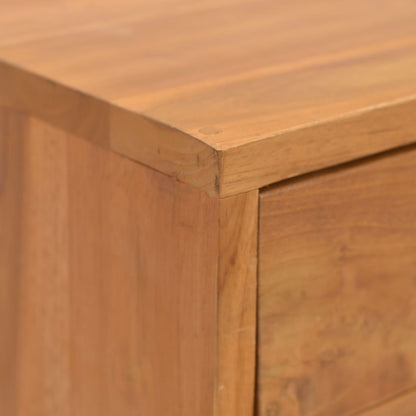 Bedside Cabinet 40X30X40 Cm Solid Teak Wood