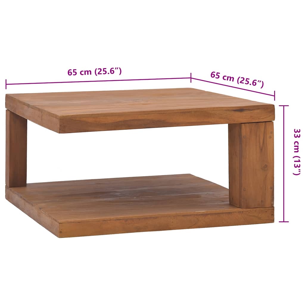 Coffee Table Solid Teak Wood