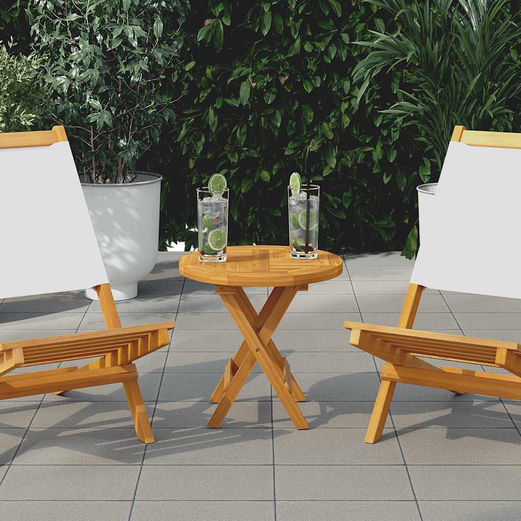 Table Top 60X60X2.5 Cm Solid Wood Teak