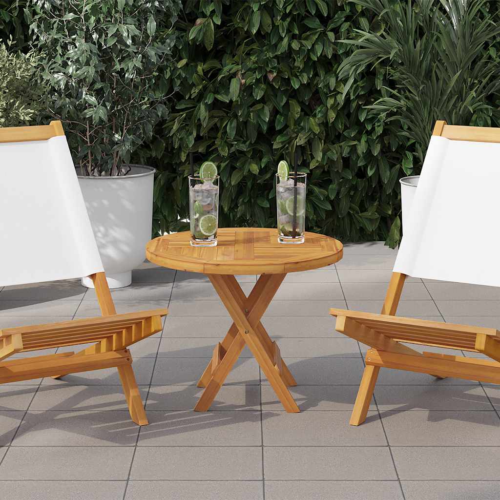 Table Top 60X60X2.5 Cm Solid Wood Teak
