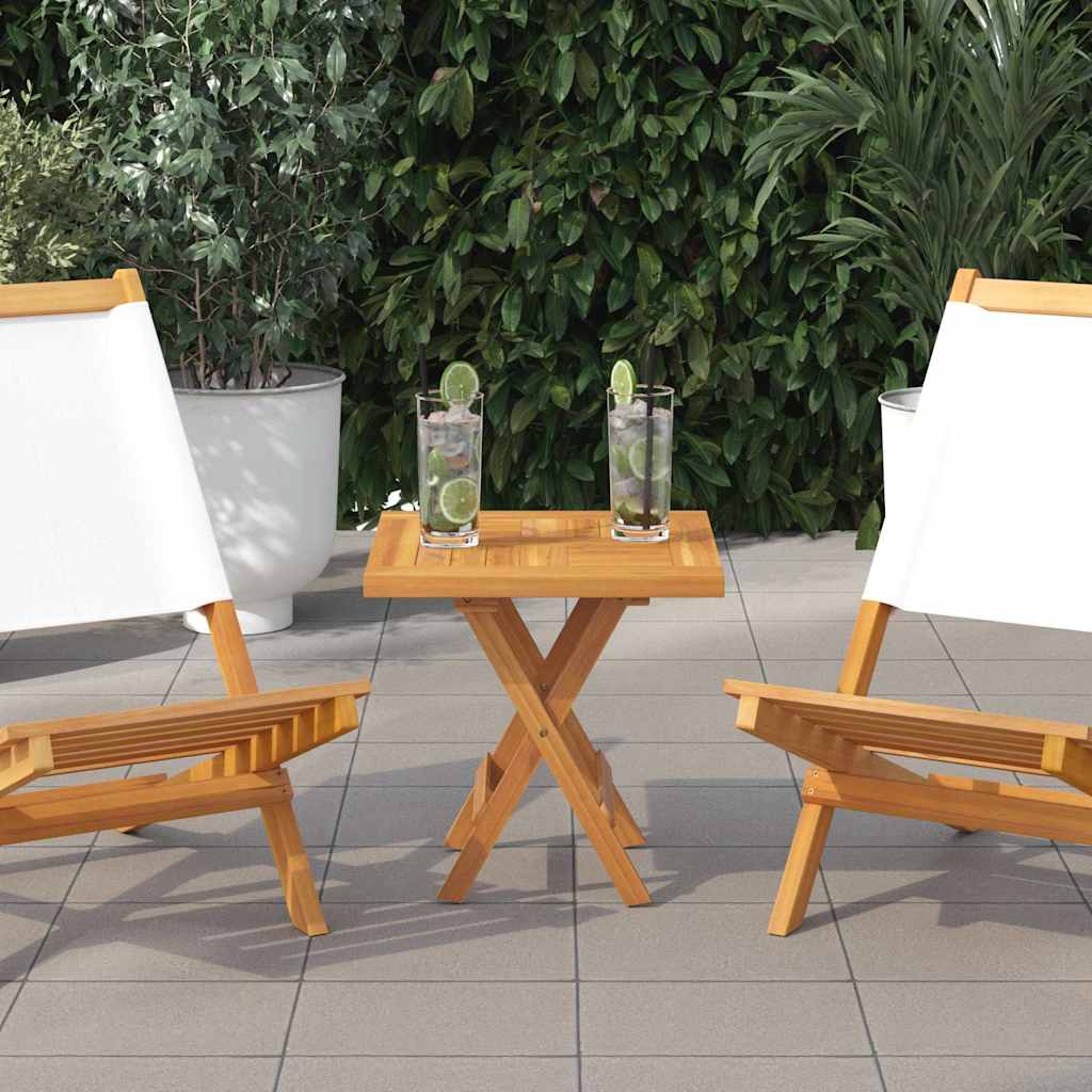 Table Top 60X60X2.5 Cm Solid Wood Teak