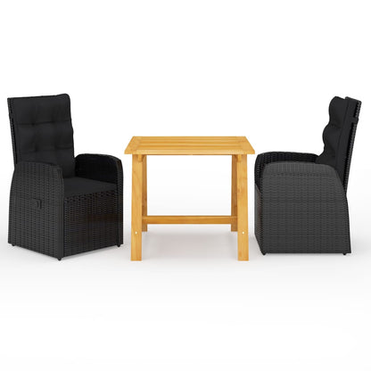 3 Piece Garden Dining Set