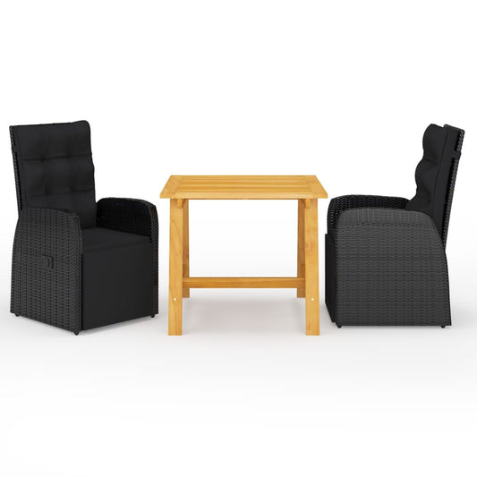 3 Piece Garden Dining Set