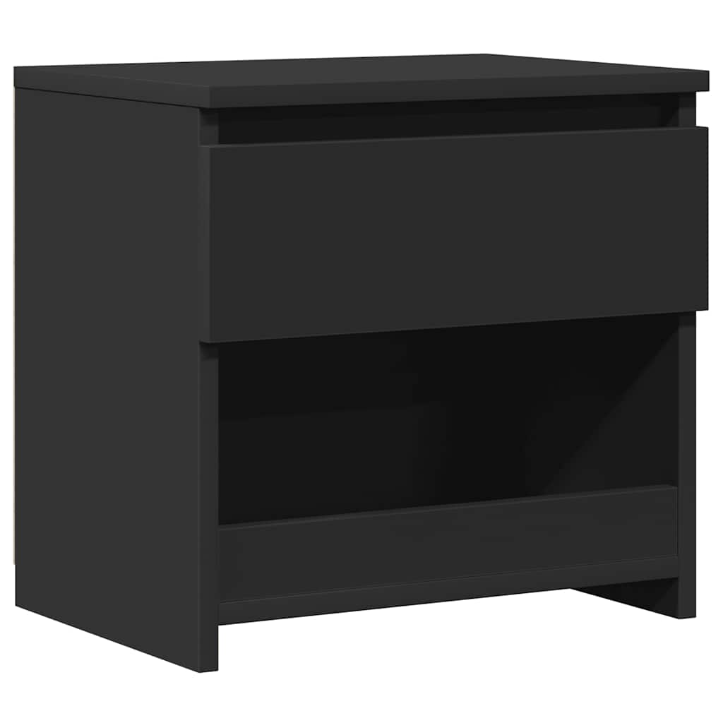 Bedside Cabinet 40X30X39 Cm Engineered Wood