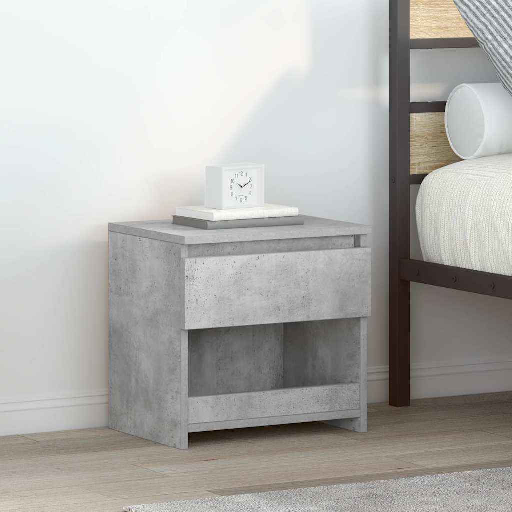 Bedside Cabinet 40X30X39 Cm Engineered Wood