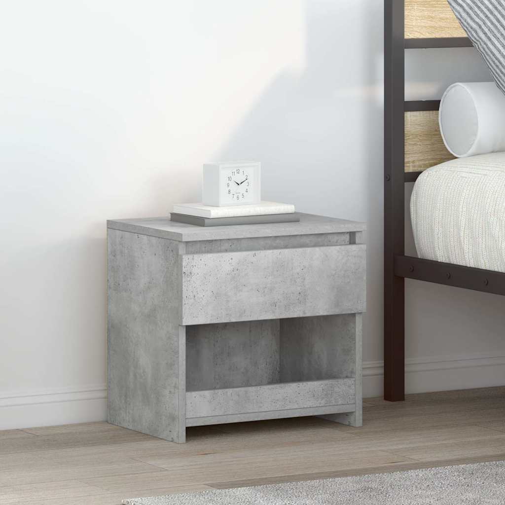 Bedside Cabinet 40X30X39 Cm Engineered Wood