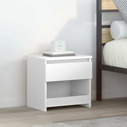 Bedside Cabinet 40X30X39 Cm Engineered Wood