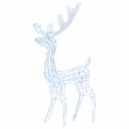 Acrylic Reindeer Christmas Decoration 140 Leds 120 Cm