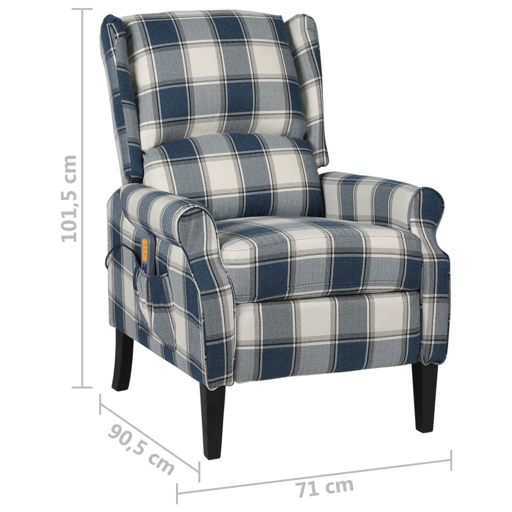Massage Reclining Chair Fabric
