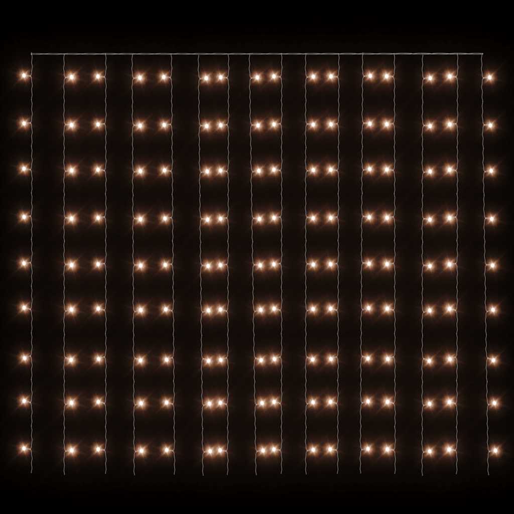 Led Curtain Fairy Lights 3X3M 300 Led 8 Function