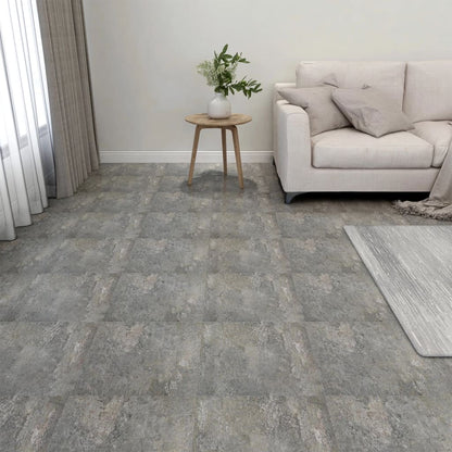 Self-Adhesive Flooring Planks 20 Pcs Pvc 1.86 M² Beige