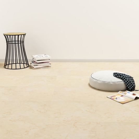 Self-Adhesive Flooring Planks 20 Pcs Pvc 1.86 M² Beige