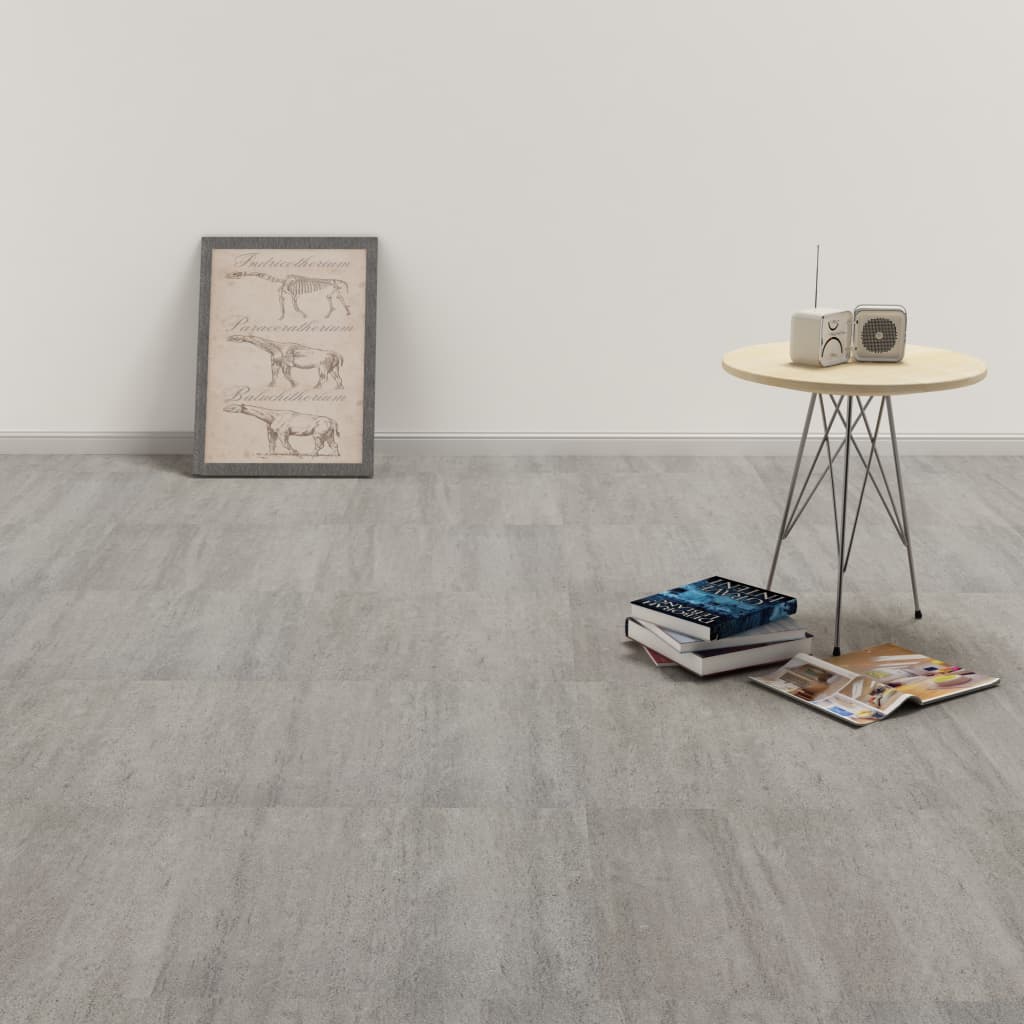 Self-Adhesive Flooring Planks 20 Pcs Pvc 1.86 M² Beige