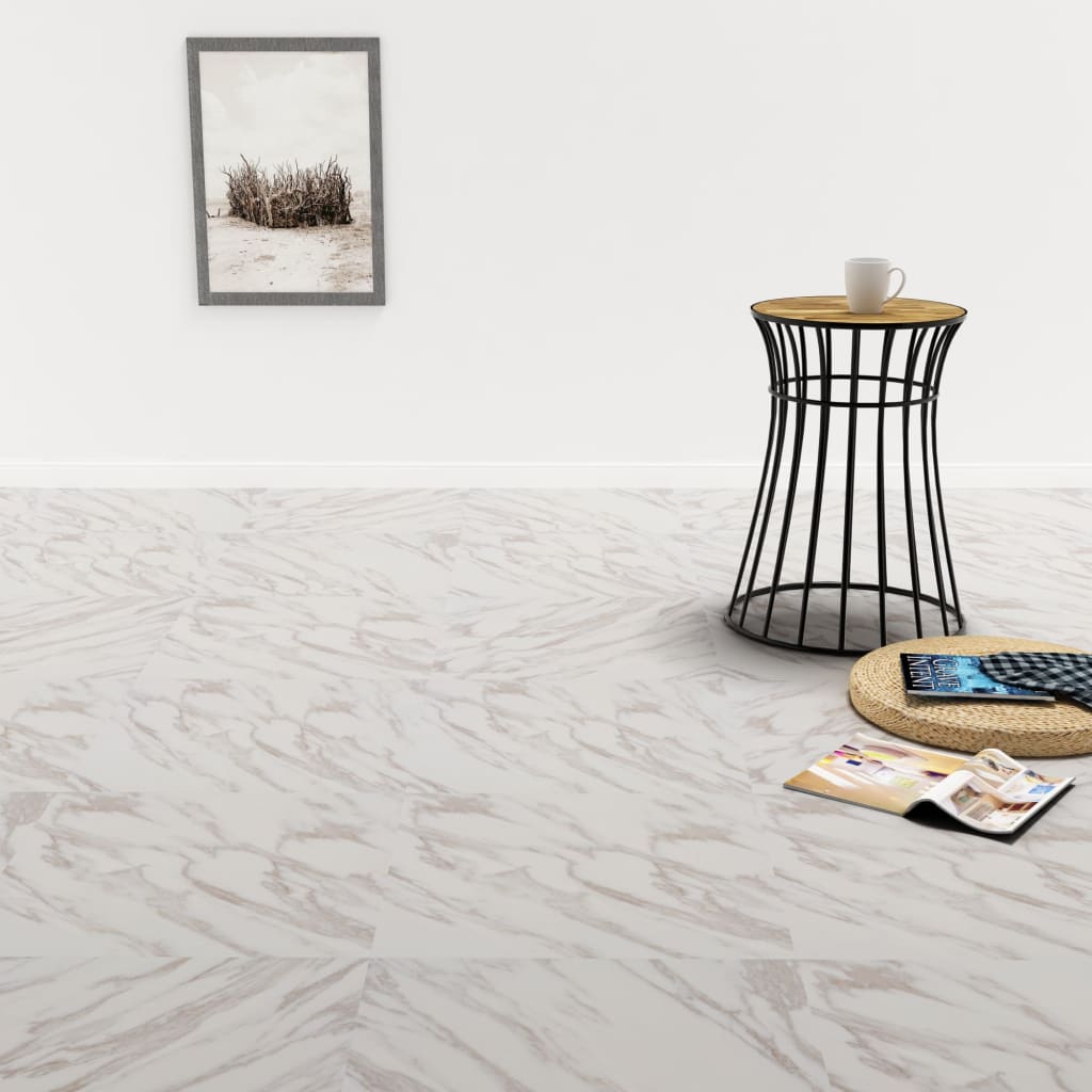 Self-Adhesive Flooring Planks 20 Pcs Pvc 1.86 M² Beige