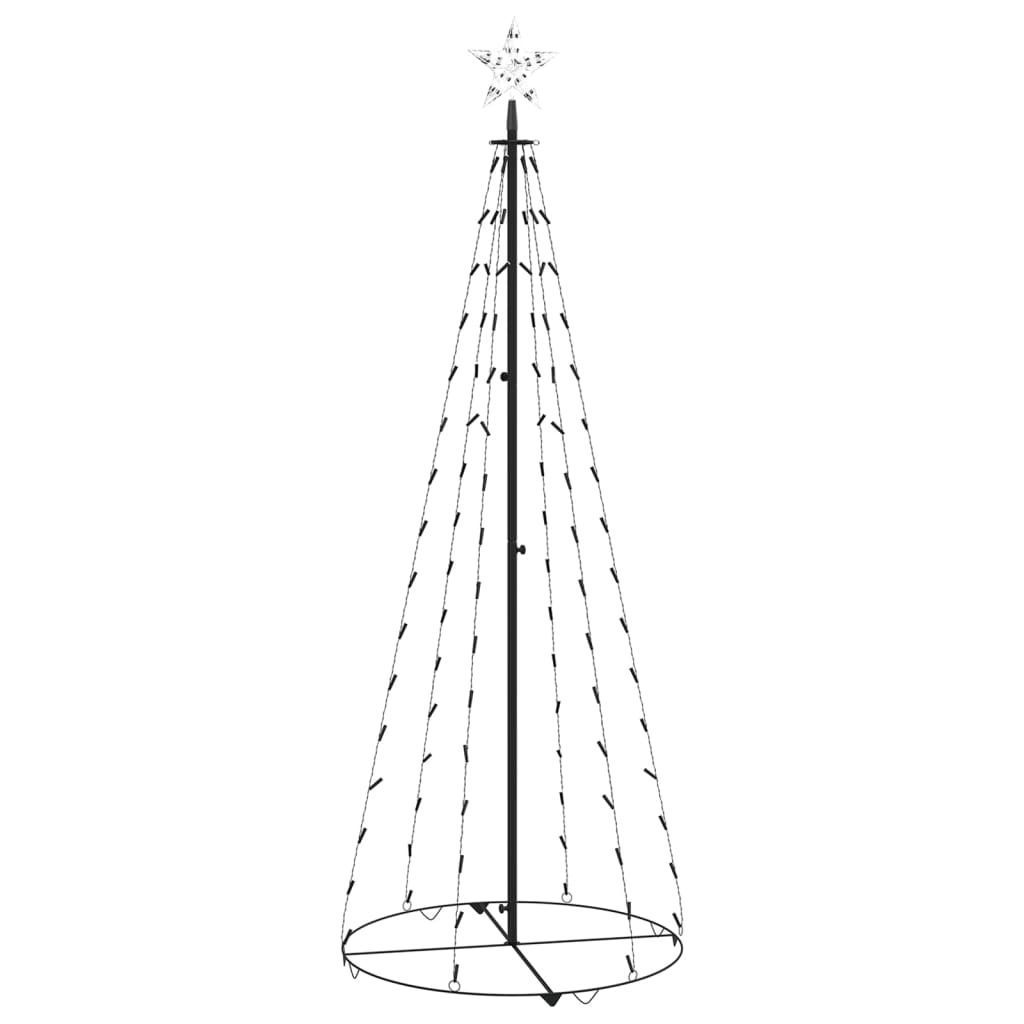 Christmas Cone Tree 100 Leds Decoration 70X180 Cm