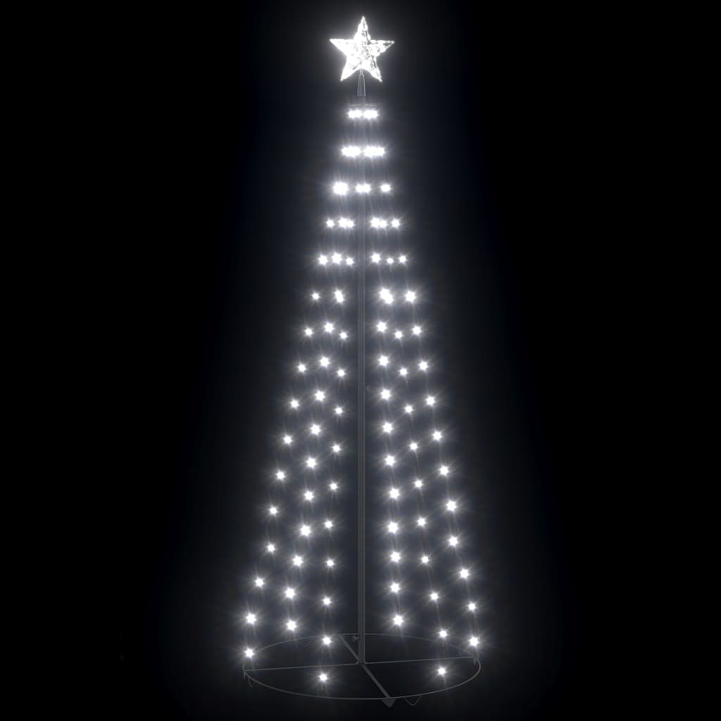 Christmas Cone Tree 100 Leds Decoration 70X180 Cm