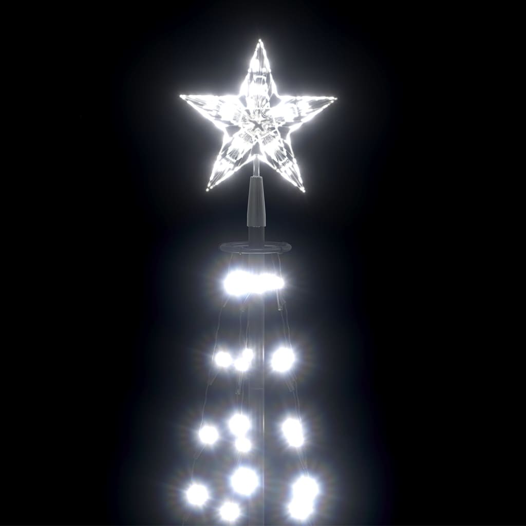 Christmas Cone Tree 100 Leds Decoration 70X180 Cm