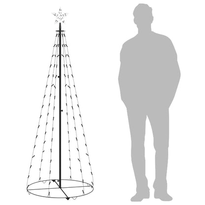 Christmas Cone Tree 100 Leds Decoration 70X180 Cm