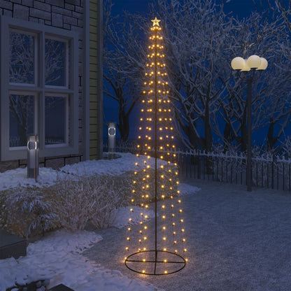 Christmas Cone Tree 100 Leds Decoration 70X180 Cm
