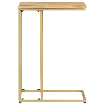 Side Table 35X45X65 Cm Solid Mango Wood