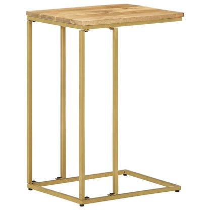 Side Table 35X45X65 Cm Solid Mango Wood