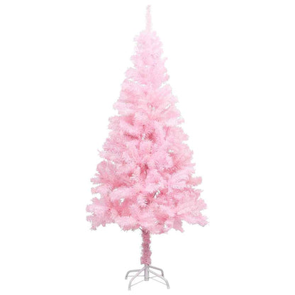 Artificial Pre-Lit Christmas Tree With Ball Set 120 Cm Pvc