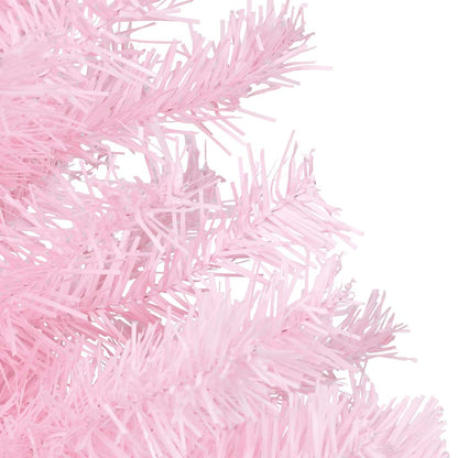 Artificial Pre-Lit Christmas Tree With Ball Set 120 Cm Pvc