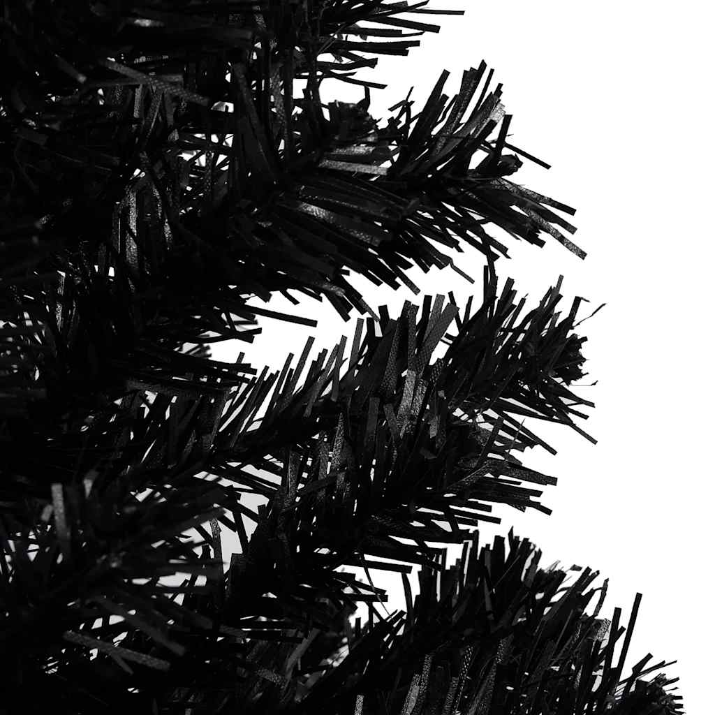 Artificial Pre-Lit Christmas Tree With Ball Set 150 Cm Pvc