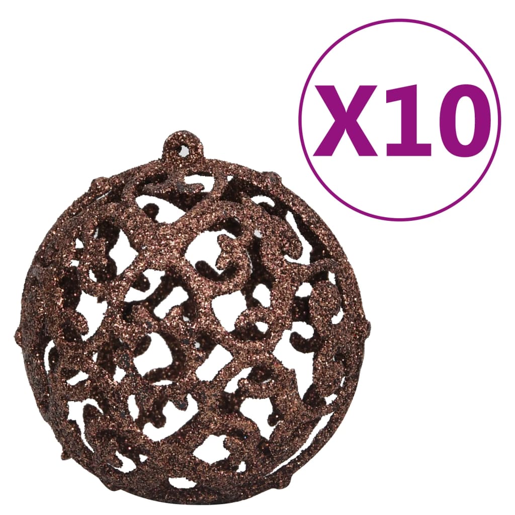 Artificial Pre-Lit Christmas Tree With Ball Set