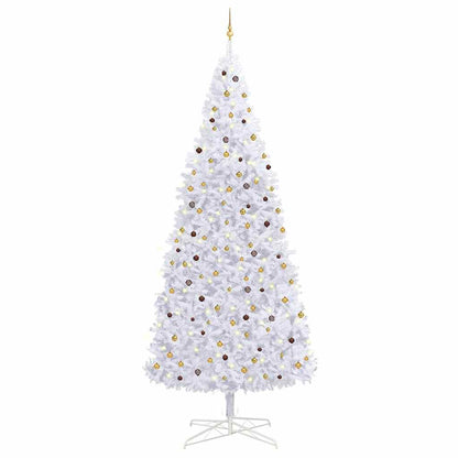 Artificial Pre-Lit Christmas Tree With Ball Set Leds 400 Cm