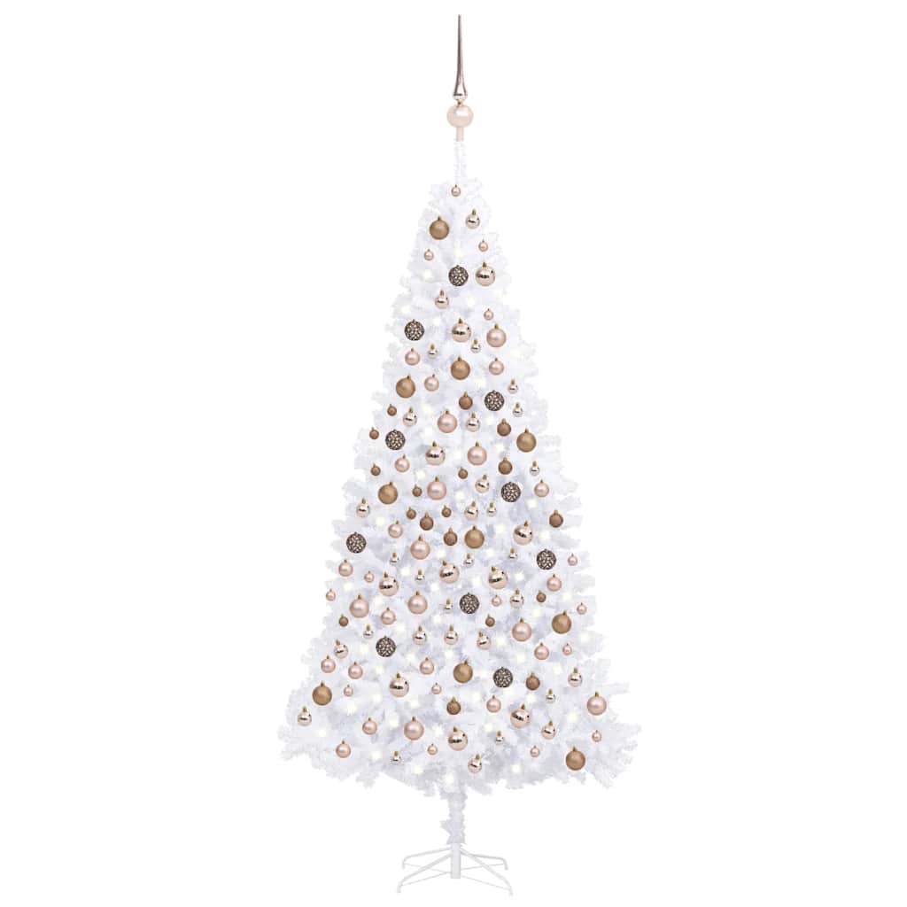 Artificial Pre-Lit Christmas Tree With Ball Set Leds 400 Cm