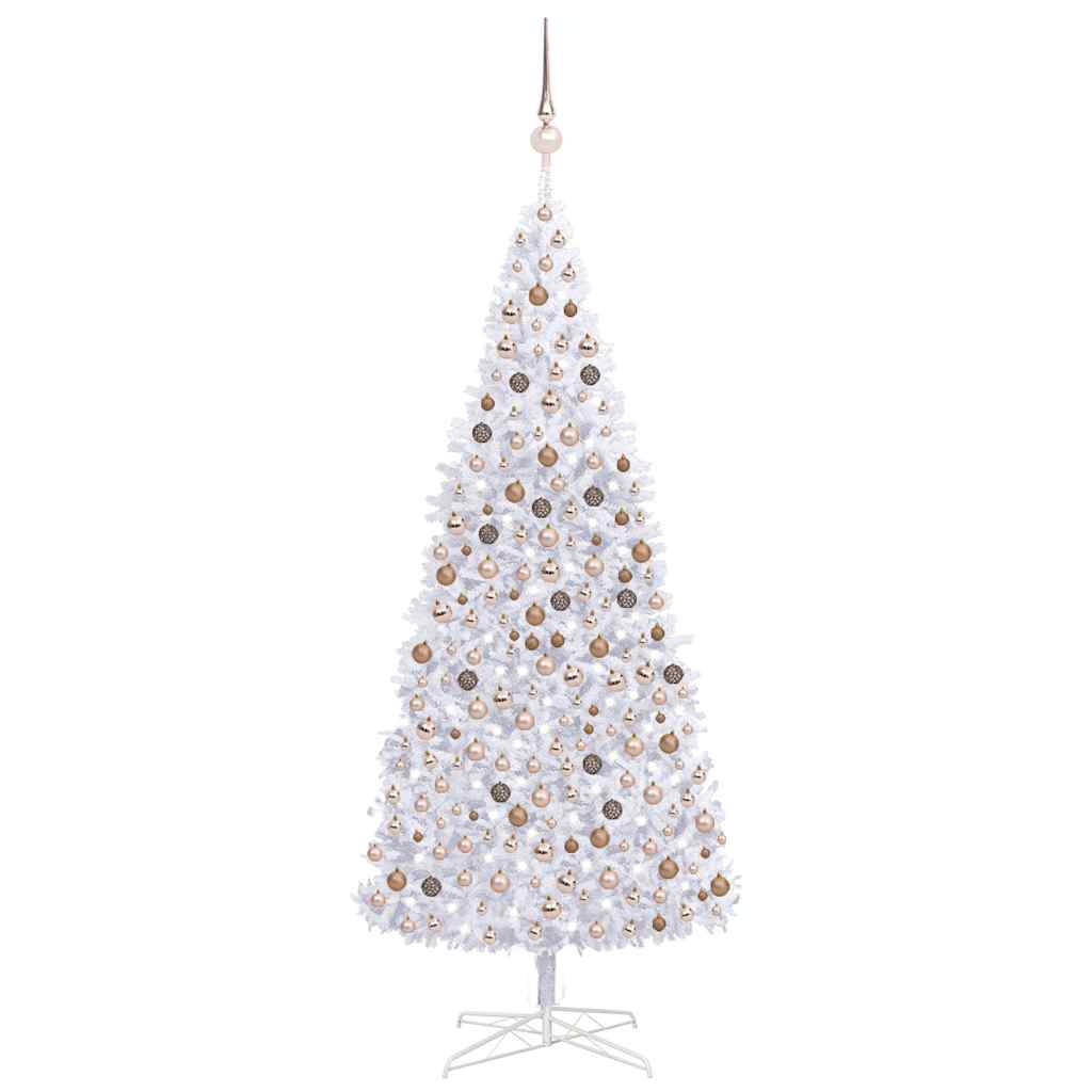 Artificial Pre-Lit Christmas Tree With Ball Set Leds 400 Cm