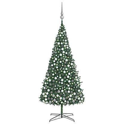 Artificial Pre-Lit Christmas Tree With Ball Set Leds 400 Cm