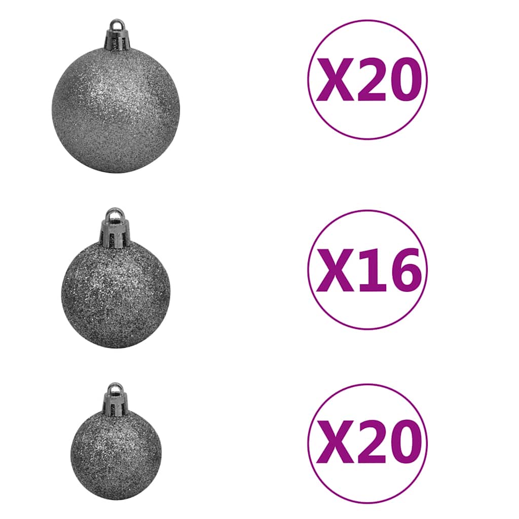 Artificial Pre-Lit Christmas Tree With Ball Set Leds 400 Cm