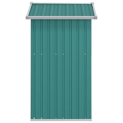 Garden Shed 126X97.5X177 Cm Galvanised Steel