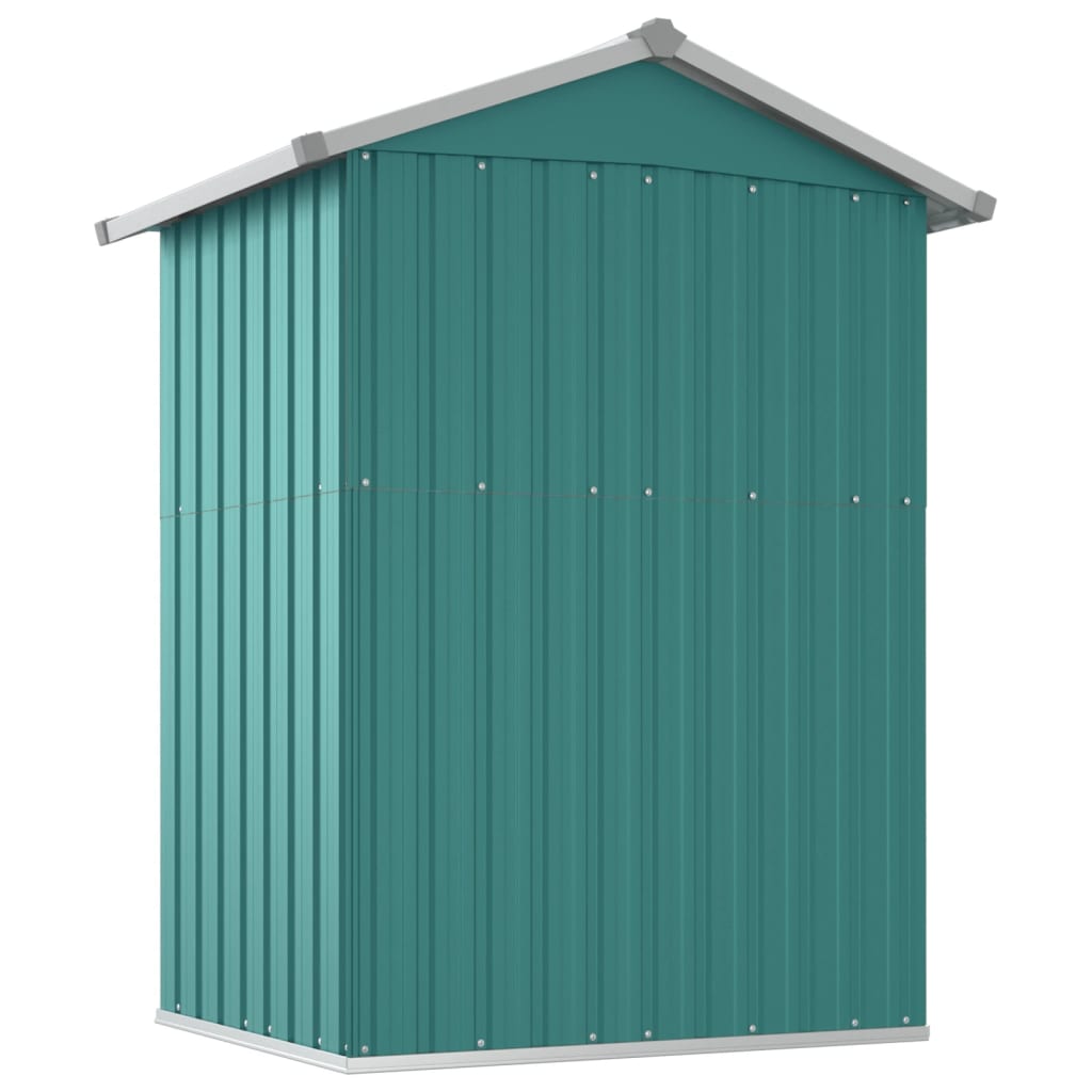 Garden Shed 126X97.5X177 Cm Galvanised Steel