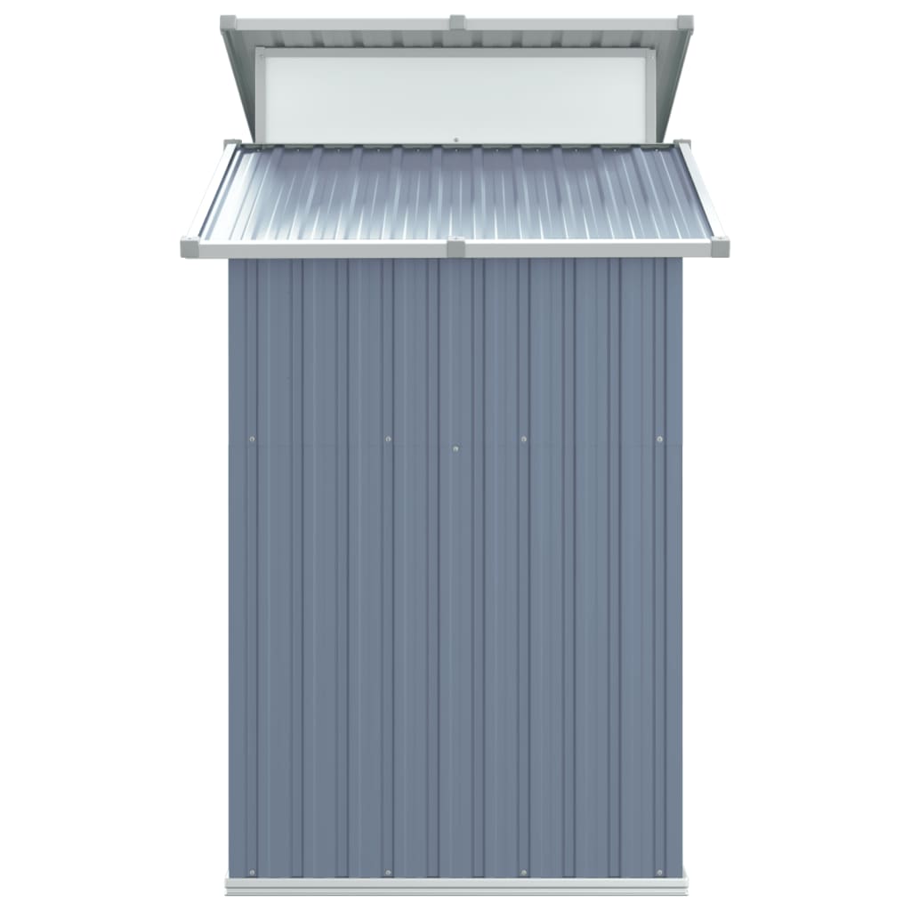 Garden Shed 270X130X208.5 Cm Galvanised Steel
