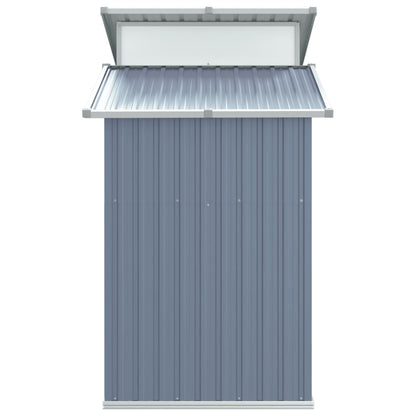 Garden Shed 270X130X208.5 Cm Galvanised Steel