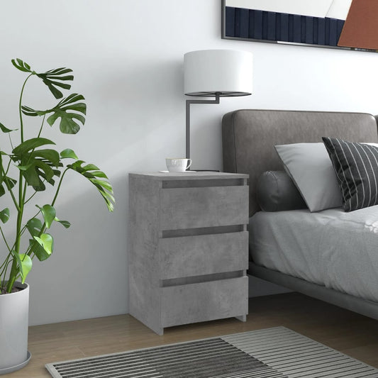 Bed Cabinet 40X35X62.5 Cm Engineered Wood