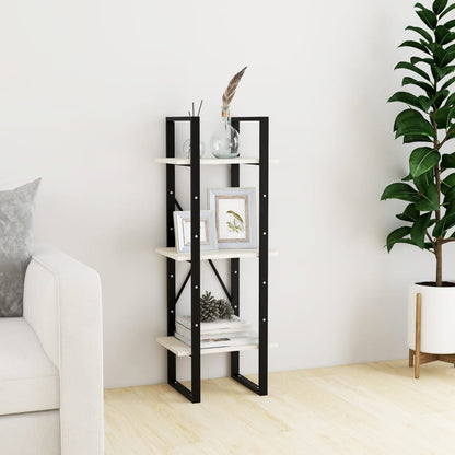 3-Tier Book Cabinet 40X30X Solid Pine