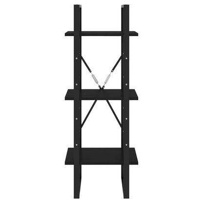 3-Tier Book Cabinet 40X30X Solid Pine