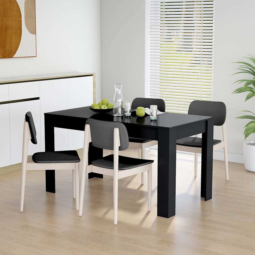 Dining Table 140X74.5X76 Cm Engineered Wood