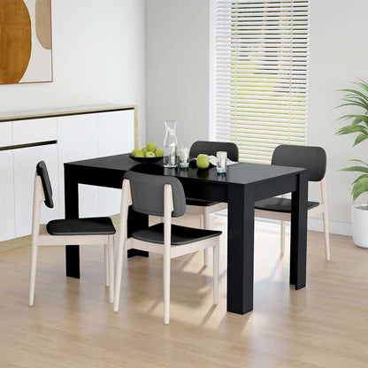 Dining Table 140X74.5X76 Cm Engineered Wood