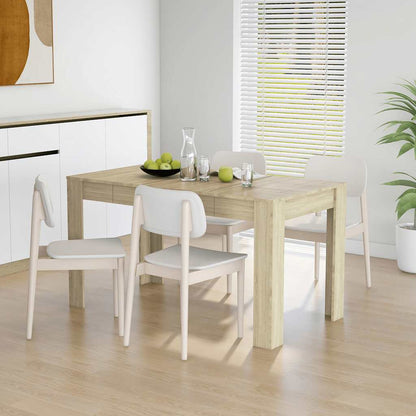 Dining Table 140X74.5X76 Cm Engineered Wood