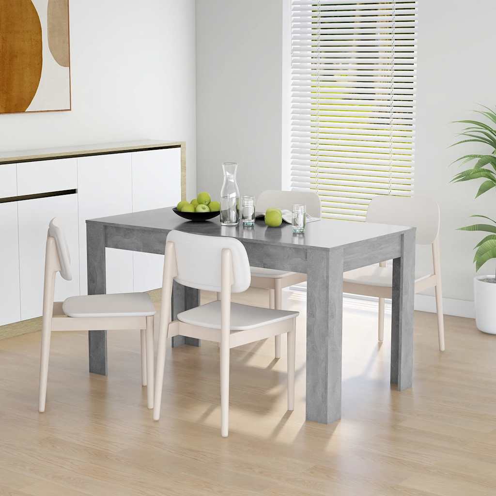 Dining Table 140X74.5X76 Cm Engineered Wood